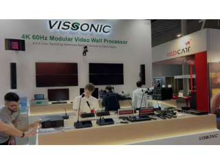 VISSONIC демонстрирует инновационные конференц-решения на ISE 2025